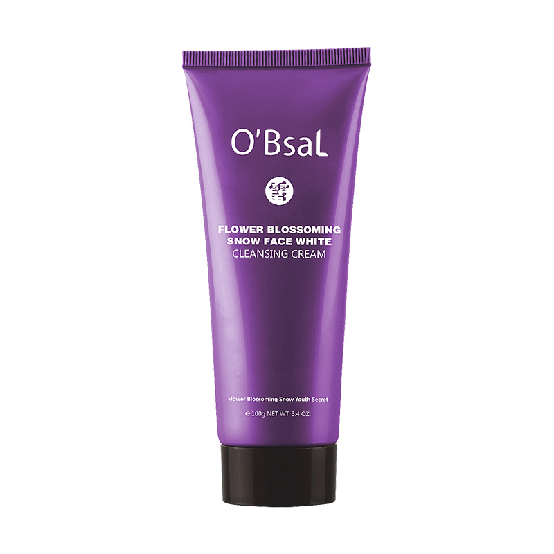 Sữa Rửa Mặt O’Bsal Flower Blossoming Snow Face White Cleansing Cream